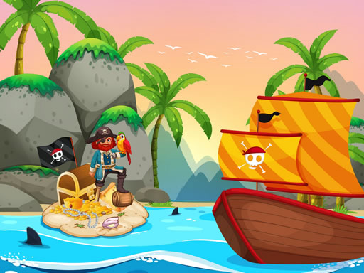 Play Pirate Travel Coloring