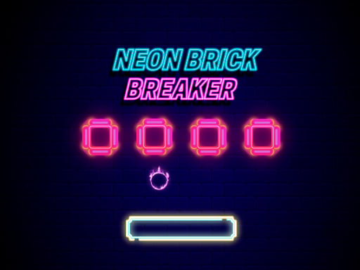 Neon Brick Breaker  - Puzzles