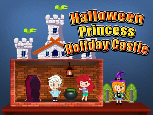 Halloween Princess Holiday Castle Online Girls Games on NaptechGames.com