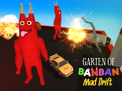 Garten of BanBan: Mad Drift Online Hypercasual Games on taptohit.com
