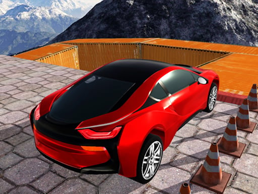 Play Sky Car Parking with Stunts 2021