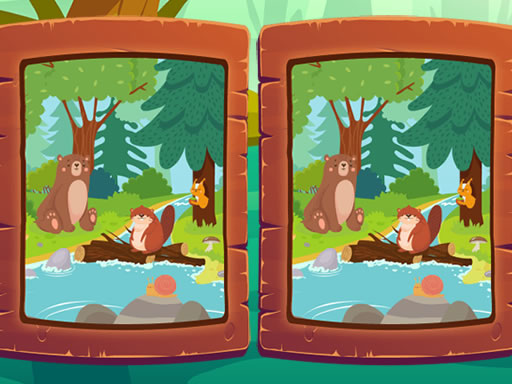 Spot the Difference - Animals Online Puzzle Games on NaptechGames.com