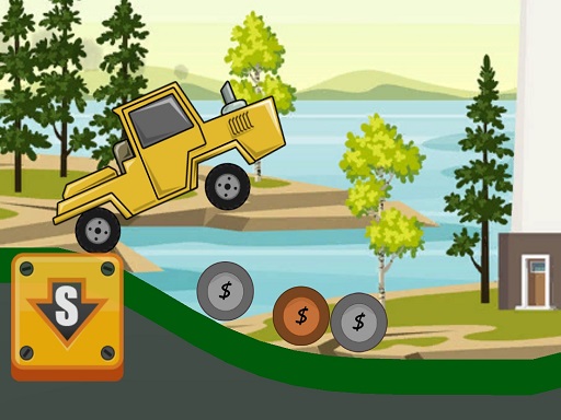 Hill Climb Tractor 2D