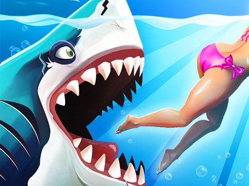 Hungry Shark World Online Clicker Games on NaptechGames.com