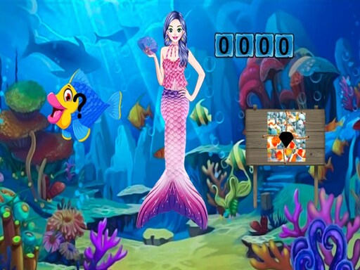 Find The Mermaid Stone - Puzzles