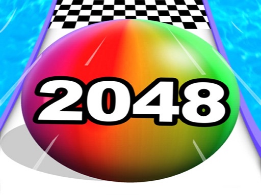 http://minizonegame.com/game/ball-roll-color-2048