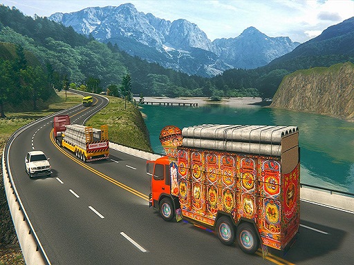 Indian Cargo Truck Gwadar Port Game Online Boys Games on NaptechGames.com