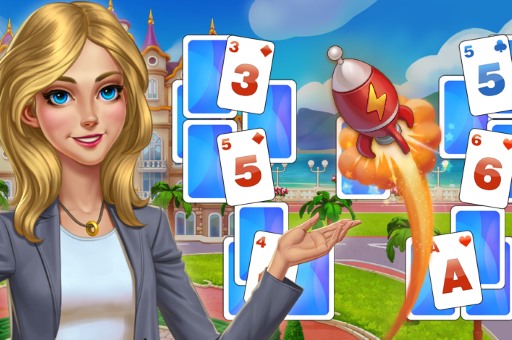 Emilys Hotel Solitaire play online no ADS