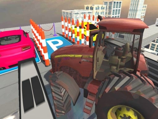 SkyTractor Parking Online Arcade Games on NaptechGames.com