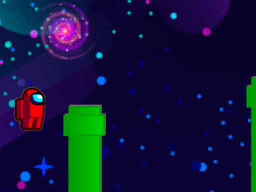 Flappy Among Us Online Arcade Games on NaptechGames.com