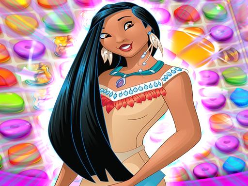 Play Pocahontas Disney Princess Match 3