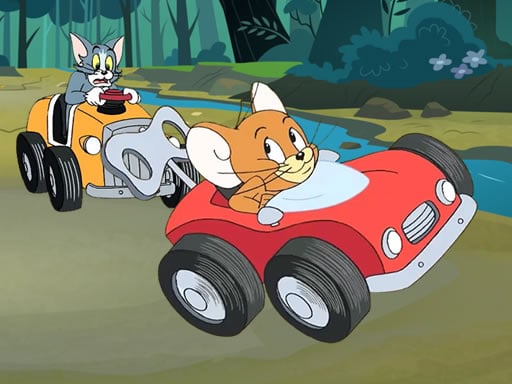 Tom and Jerry Car Jigsaw - Play Online Games Free