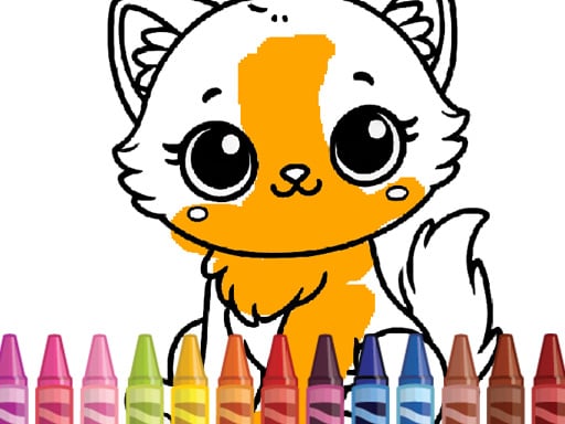 image Cute Animals Coloring   Adorable Fun for Kids