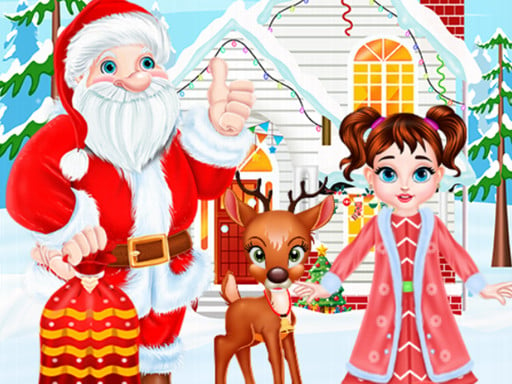 Baby Taylor Christmas Reindeer Fun - Girls