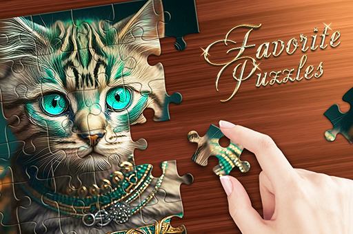 Favorite Puzzles: jigsaw game play online no ADS