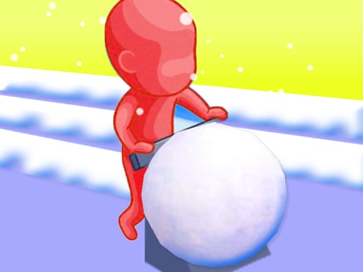 Giant Snowball Rush - Play Free Best Adventure Online Game on JangoGames.com