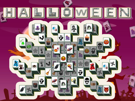 Play Halloween Mahjong Deluxe 2020