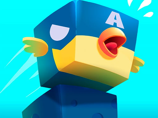 Square Hero Bird Online Hypercasual Games on NaptechGames.com