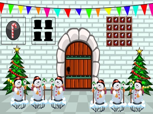Snowman House Escape Online Puzzle Games on NaptechGames.com