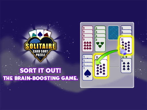 image Solitaire Card Sort Puzzle