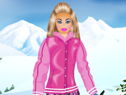 Barbie Snowboard Dress Online Girls Games on NaptechGames.com