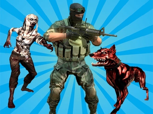 Good Guys VS Bad Boys Zombie Online Shooting Games on taptohit.com