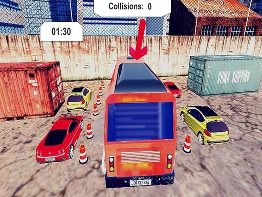 Bus Parking GC Online Racing Games on NaptechGames.com