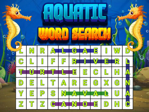 Aquatic Word Searc...