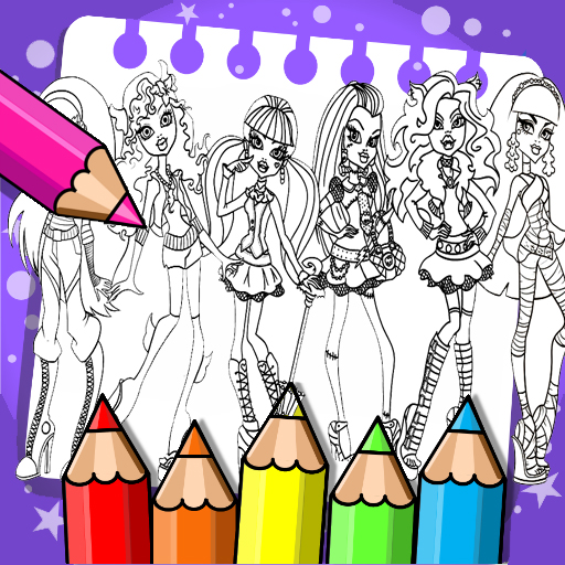 Monster High Coloring Book