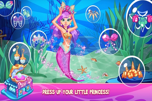 Funny Mermaid Princess