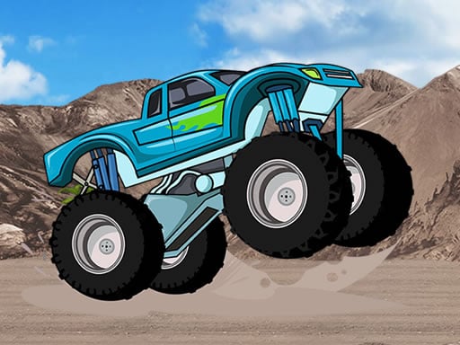 Monster Truck Wheels 2 Online Racing Games on NaptechGames.com