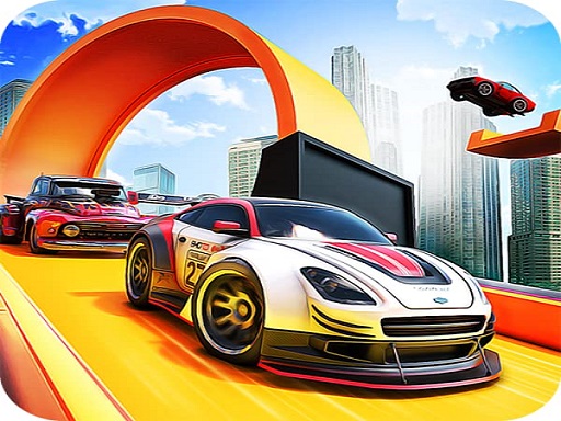 Extreme Mega Ramp Race : Ramp Stunt Car Games Online Racing Games on NaptechGames.com