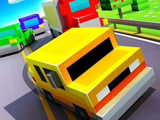 Play Blocky Highway: Traffic Racing -race