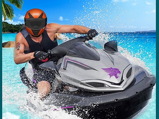 Jetsky Power Boat Water Racing Stunts Game