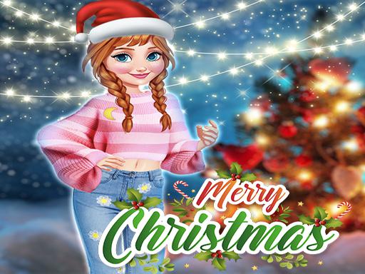 Anna Frozen Christmas Sweater Design Online Girls Games on NaptechGames.com