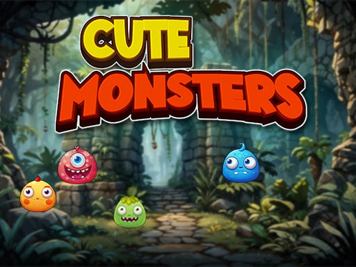Cute Monsters - Play Free Best Puzzle Online Game on JangoGames.com