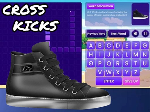 Cross Kicks Online Puzzle Games on NaptechGames.com