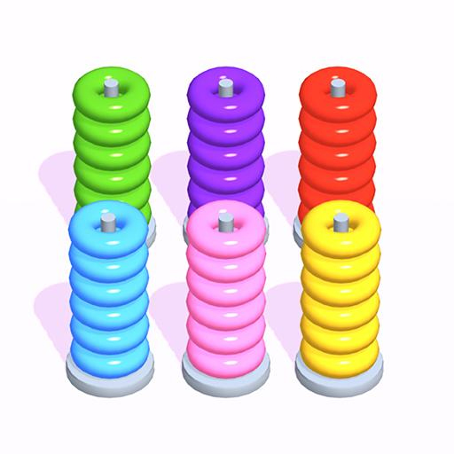 Color Hoop Stack - Puzzle