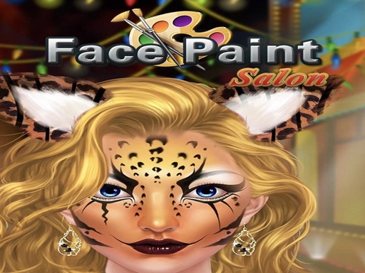 Face Paint Salon Halloween Online Girls Games on NaptechGames.com