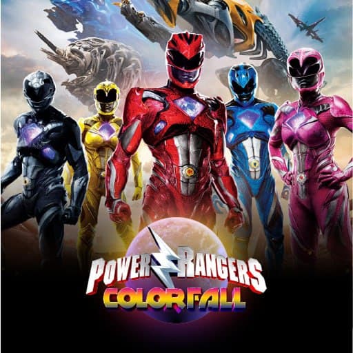 Power Rangers Color Fall - Pin Pull - Puzzle Game