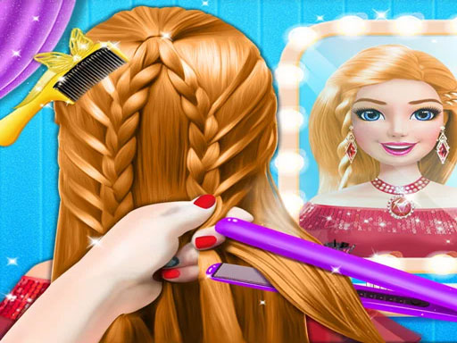 Play Braided Hair Salon MakeUp Game