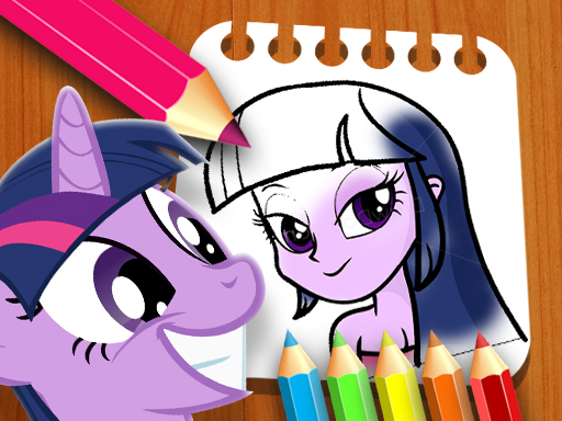 Play Equestria Girls Coloring Book
