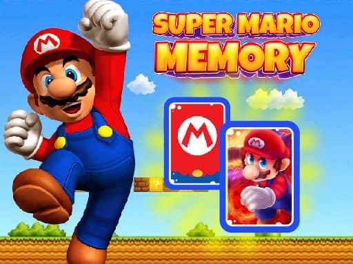 Play Super Mario Card Matching Puzzle
