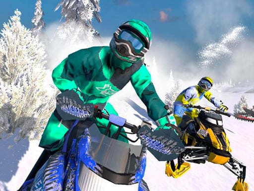 Snow Moto Racing Online Racing Games on NaptechGames.com