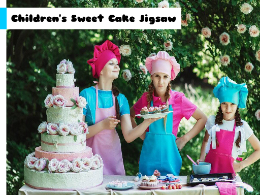 Play Children's Sweet Cake Jigsaw