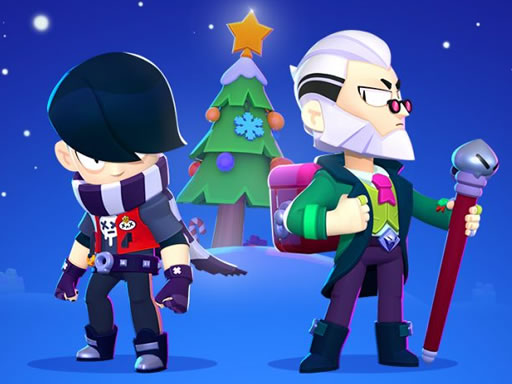 Brawl Stars Christmas Coloring Online Puzzle Games on NaptechGames.com