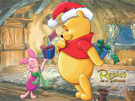 Play Winnie the Pooh Christmas Jigsaw Puzzle