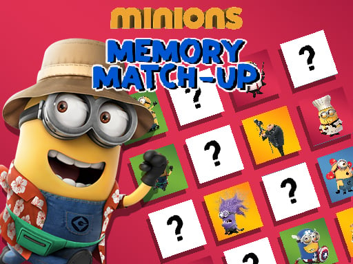 Play Minions Memory Match Up