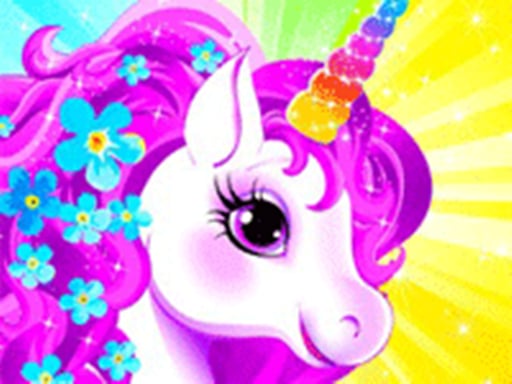 Dress Up Unicorn - Girl Game Online Hypercasual Games on NaptechGames.com