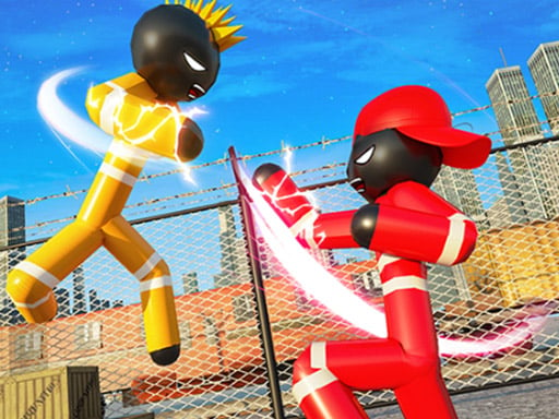 Play Stickman Police VS Gangsters Street Fight Online